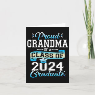 Oma mit einer Cl von 2024 Graduate Funny Senior 20 Karte