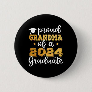 Oma mit einer Cl von 2024 Graduate von 2024 Abschl Button