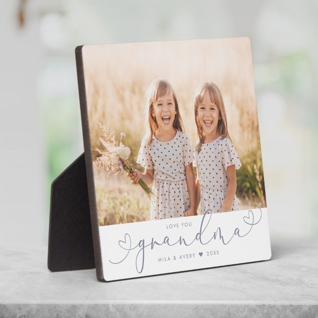 Oma Modern Heft Script Foto Liebe Plaque Fotoplatte (Von Creator hochgeladen)
