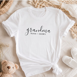 Oma Moderne Mama Kinder nennen Großmutter-Tag Tri-Blend Shirt
