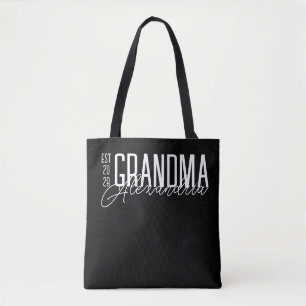 Oma Moderne Typografie Schwarz-Weiß