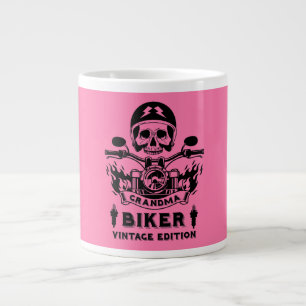 Oma Motorbike Rider Jumbo-Tasse