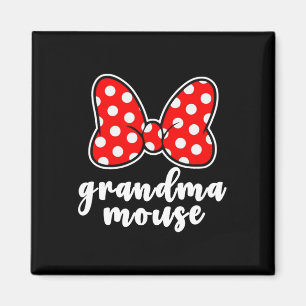 Oma Mouse Family Vacation - Funny Oma Mous Magnet