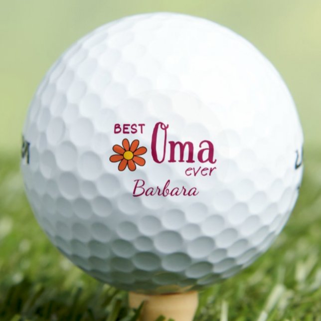 Oma Muttertag - Beste Mutter Aller Zeiten Benutzer Golfball (Von Creator hochgeladen)