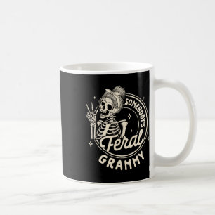 Oma Nana Mimi Gigi Skeleton Jones Feral G Kaffeetasse