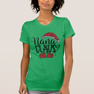 Oma nana santa Klausel lustige Weihnachten T-Shirt