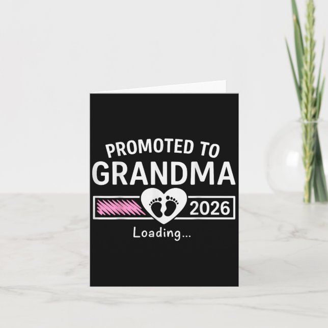 Oma Oma 2026 Oma Est 2026 bald Karte (Vorderseite)