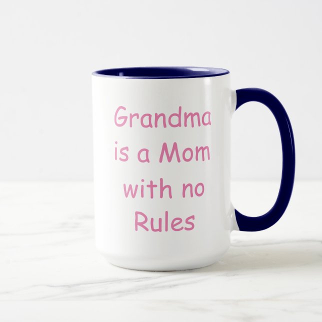 Oma Oma Coffee Tee Cup Tasse (Rechts)