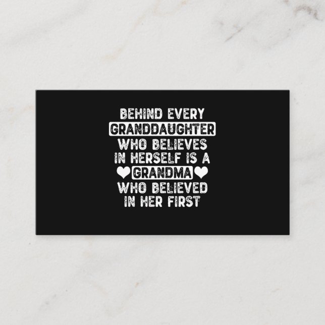 Oma & Oma Visitenkarte (Vorderseite)