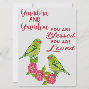 Oma & Opa Feiertagskarte