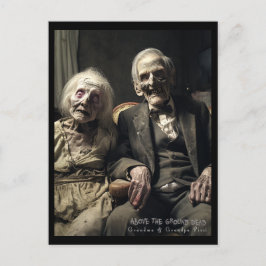 Oma & Opa Pizzi Postkarte