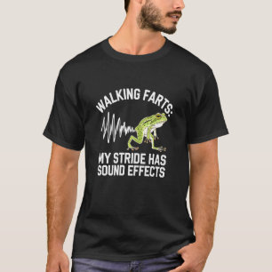 Oma Opa Witz Gehende Fürze Schritt Hat Klang T-Shirt