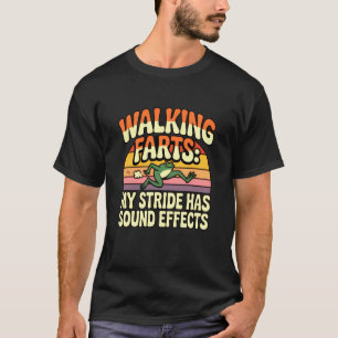 Oma Opa Witz Gehende Fürze Schritt Hat Klang T-Shirt