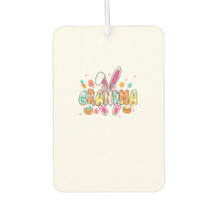 Oma Ostern Oma Kokette Hasenohren Eier Ba Autolufterfrischer