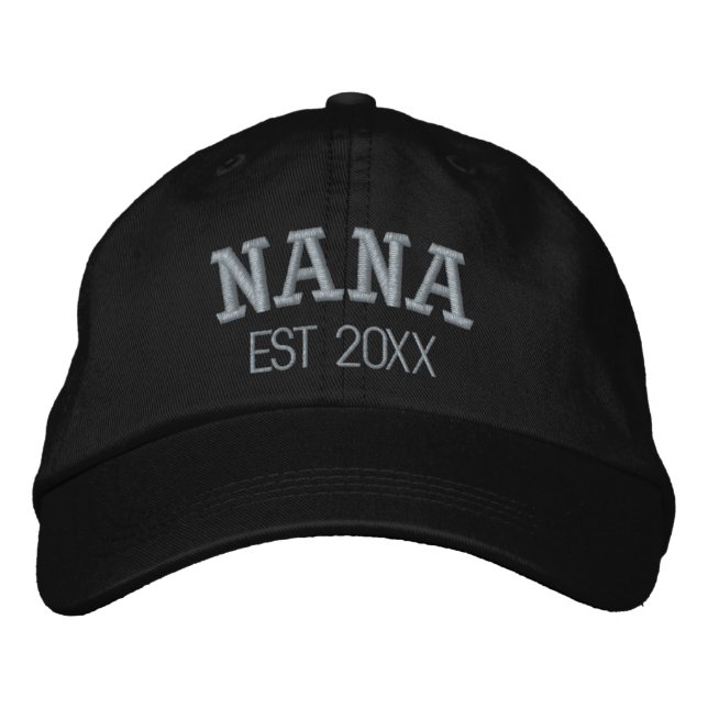 Oma Personalisiertes Oma-Geschenk Benutzerdefinier Bestickte Baseballkappe (Vorderseite)