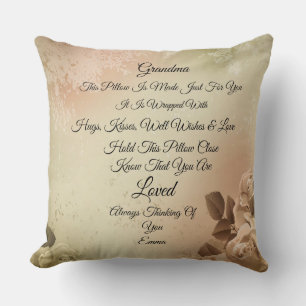 Oma Personalize Throw Kissen