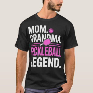 Oma Pickleball Legende Spieler Lustig Pickle T-Shirt