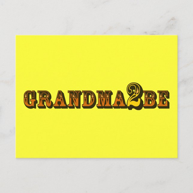 Oma Postkarte (Vorderseite)