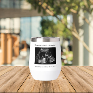 Oma Pregnancy Ankündigung Ultrasound Foto