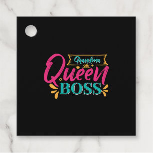 Oma Queen Boss Super Grandma Granny Geschenkanhänger
