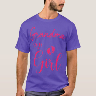 Oma sagt, Niedliches Frauenteam "Girl Gif" T-Shirt