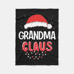 Oma Santa Claus Weihnachten Matratze Kostüm Fleecedecke