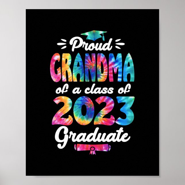 Oma Senior 23 Proud Oma einer Klasse von Poster (Vorne)