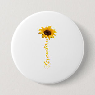 Oma Sonnenblume T - Shirt GRANDMA - SONNENBLUME Button