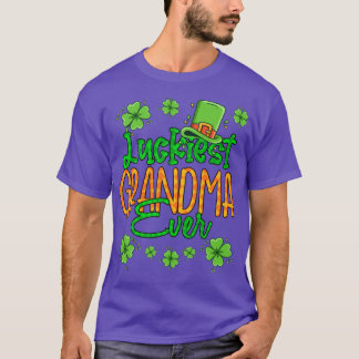Oma St Patrick Day Luckiest Oma Ever St Pa T-Shirt