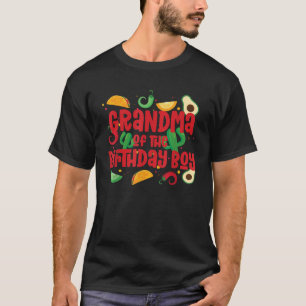 Oma Taco Twosday Fiesta Taco Birthday Theme Bo T-Shirt