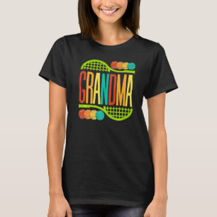 Oma Tennis Racket Balls Sport Nana Mimi T-Shirt