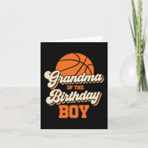 Oma The Birthday Boy Basketball Mama Nana F Karte