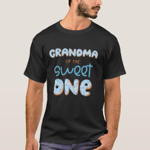 Oma The Sweet One Donut Boy 1. Geburtstag Pa T-Shirt