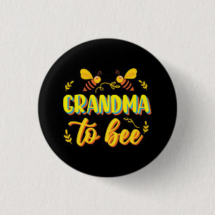 Oma to be Baby Shower Button