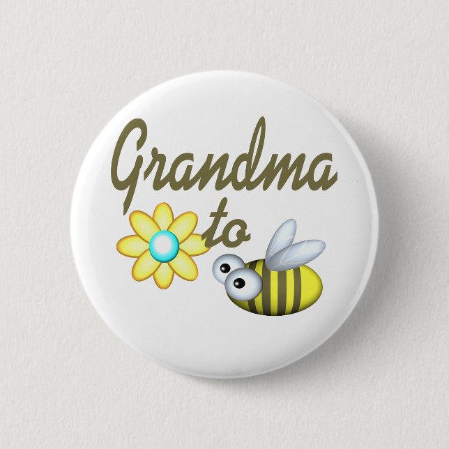 Oma to Bee Button (Vorderseite)