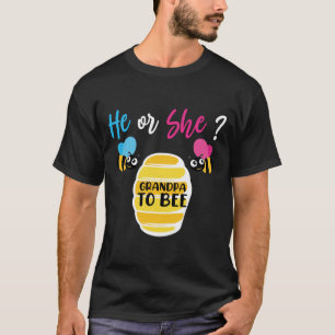 Oma to bie , Funny gender offenbart T-Shirt