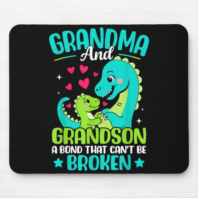 Oma und Enkel Ein Band, das nicht zerbrochen werde Mousepad (Vorne)