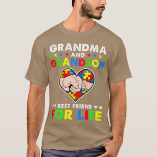 Oma und Oma Beste Freundin für Lebensautismus T-Shirt
