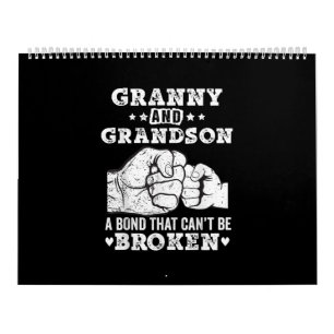 Oma und Oma eine Anleihe, die nicht zerbrochen wer Kalender