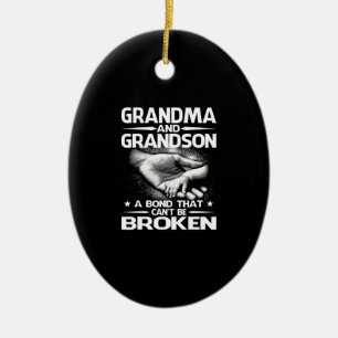 Oma und Oma eine Anleihe, die nicht zerbrochen wer Keramik Ornament