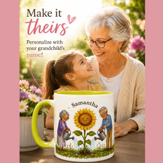 Oma und Opa kleines Sonnenschein Kaffeebecher Tasse