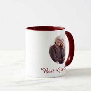 Oma und Opa personalisierte Foto Namens Tasse