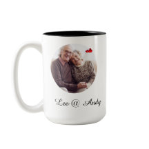 Oma und Opa personalisierte Foto Namens Tasse