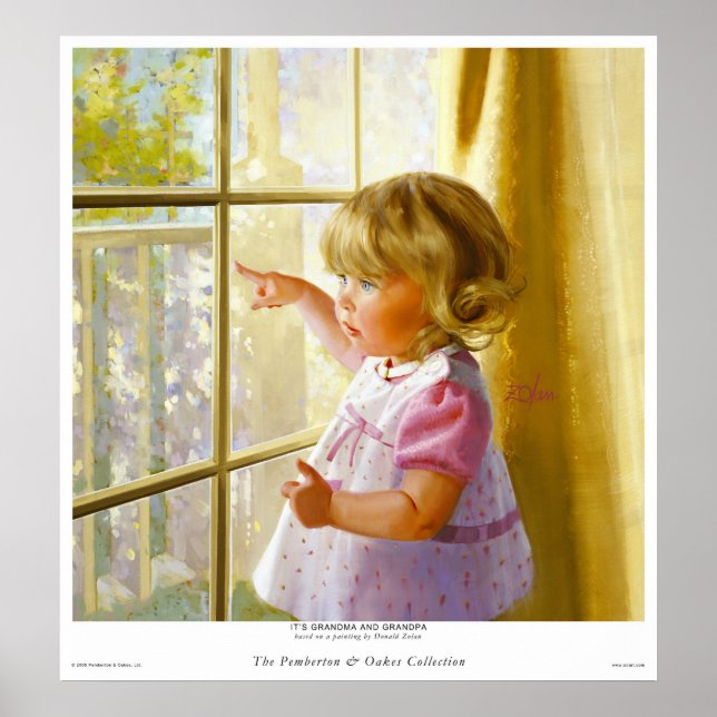 Oma und Opa Poster (Vorne)