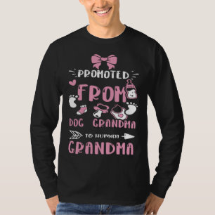 Oma von Hunde-Oma zu menschlicher Oma befördert T-Shirt