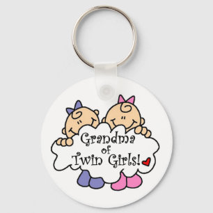 Oma von Twin Girls Tshirts and Gifts Schlüsselanhänger