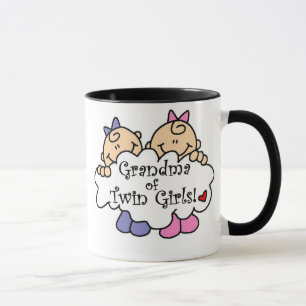 Oma von Twin Girls Tshirts and Gifts Tasse