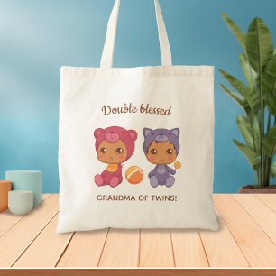 Oma von Twins Baby Cat Bear Jumpsuit Tragetasche