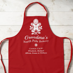 Oma Weihnachtsferien Backen Schürze