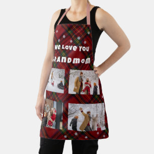 Oma Weihnachtsfoto-Geschenk Schürze